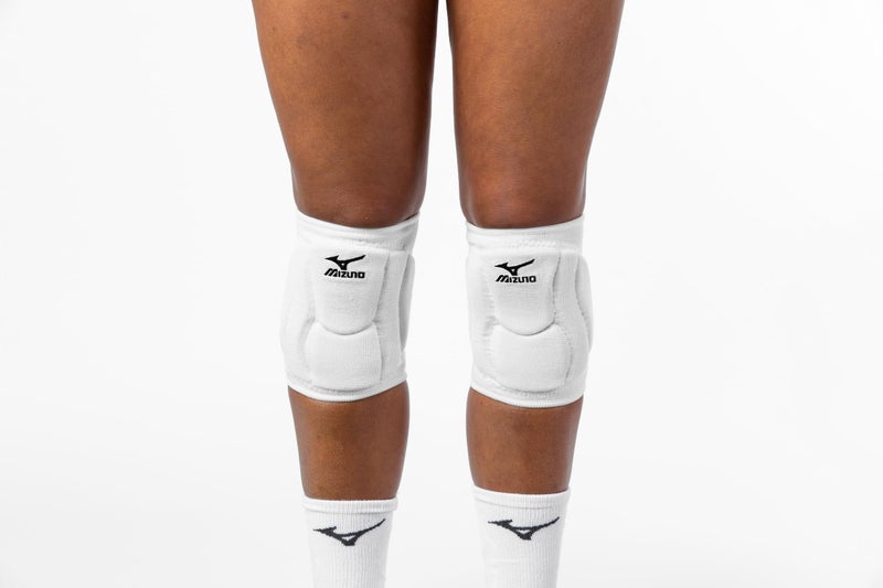 Mizuno Elite 9 SL2 Volleyball Kneepad, White, Medium - Image 2