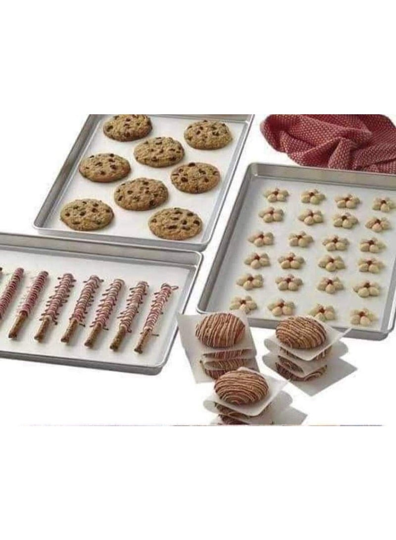 رول ورق زبدة غير لاصق للأفران ومقالي الهواء – 5 متر × 30 سم – أبيض – مقاوم للحرارة حتى 450°F - Image 5