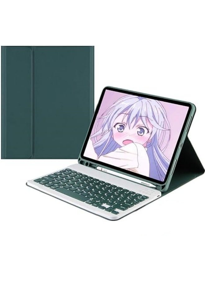 General - English Keyboard Case Compatible with Redmi Pad SE 11 with Pen Holder, ,PU Stand Cover for Tablet - Image 1