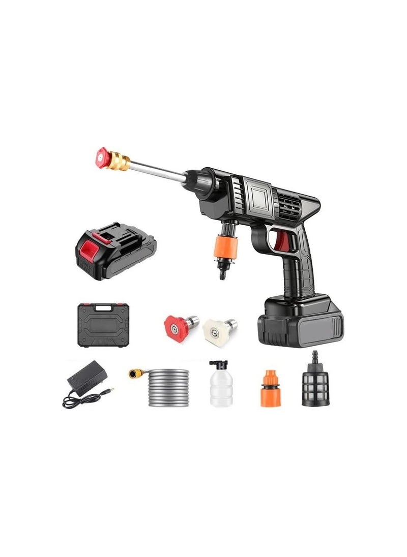 VIO 48V Cordless Pressure Washer Portable Pressure Cleaner Electric Handheld Power Washer Gun for Outdoor Use for Cleaning Car Watering Flowers Cleaning Floors  - Image 2