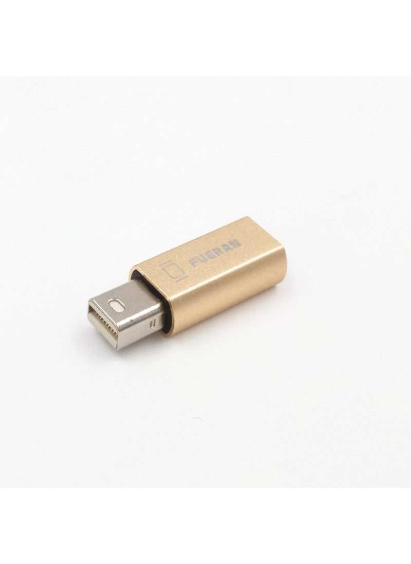 FUERAN FUERAN Mini DP - DisplayPort Display Emulator EDID Emulator Plug (fit Headless 2560x1600@60Hz) Display Port Dummy Plug (Mini-DP-2P)  - Image 3
