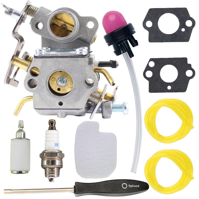 Pro Chaser PP4218A Carburetor for Poulan Pro P3314 PR4218 PP4218AVX PP4018 PP3516AVX P3416 PP3816 18â€™â€™ 35cc 42cc Chainsaw Craftsman 358.350990 358.341900 358.350830 358350830 (Ruixing OEM Part)
