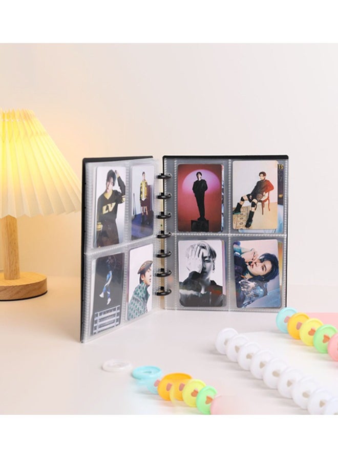 Instax Mini Photo Album,Photocard Binder, 120 Pockets Photo Album for Fujifilm Instax Mini 11 90 70 50S 26 25 9 8+ 7S/Polaroid Snap Kpop Photocard Holder Book