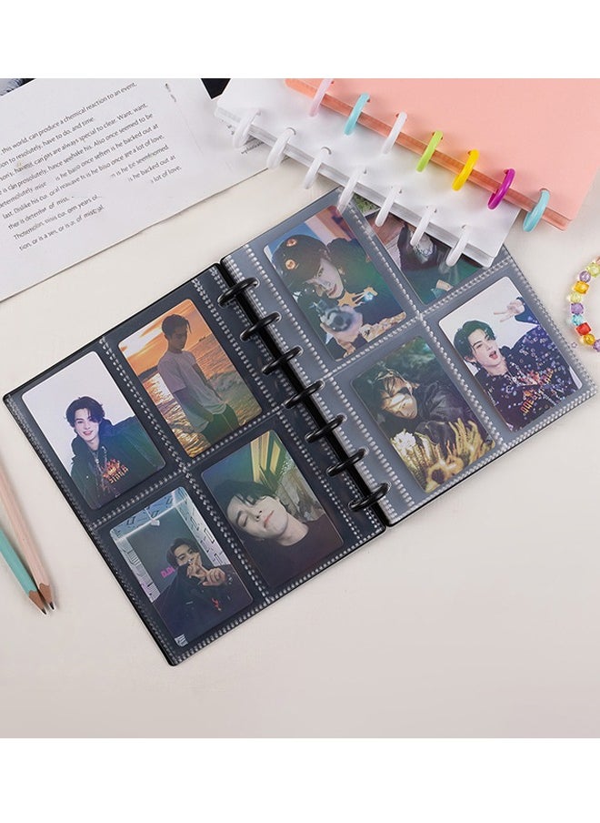Instax Mini Photo Album,Photocard Binder, 120 Pockets Photo Album for Fujifilm Instax Mini 11 90 70 50S 26 25 9 8+ 7S/Polaroid Snap Kpop Photocard Holder Book