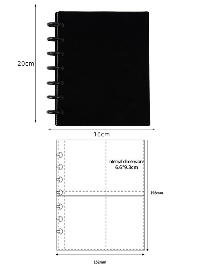 Instax Mini Photo Album,Photocard Binder, 120 Pockets Photo Album for Fujifilm Instax Mini 11 90 70 50S 26 25 9 8+ 7S/Polaroid Snap Kpop Photocard Holder Book