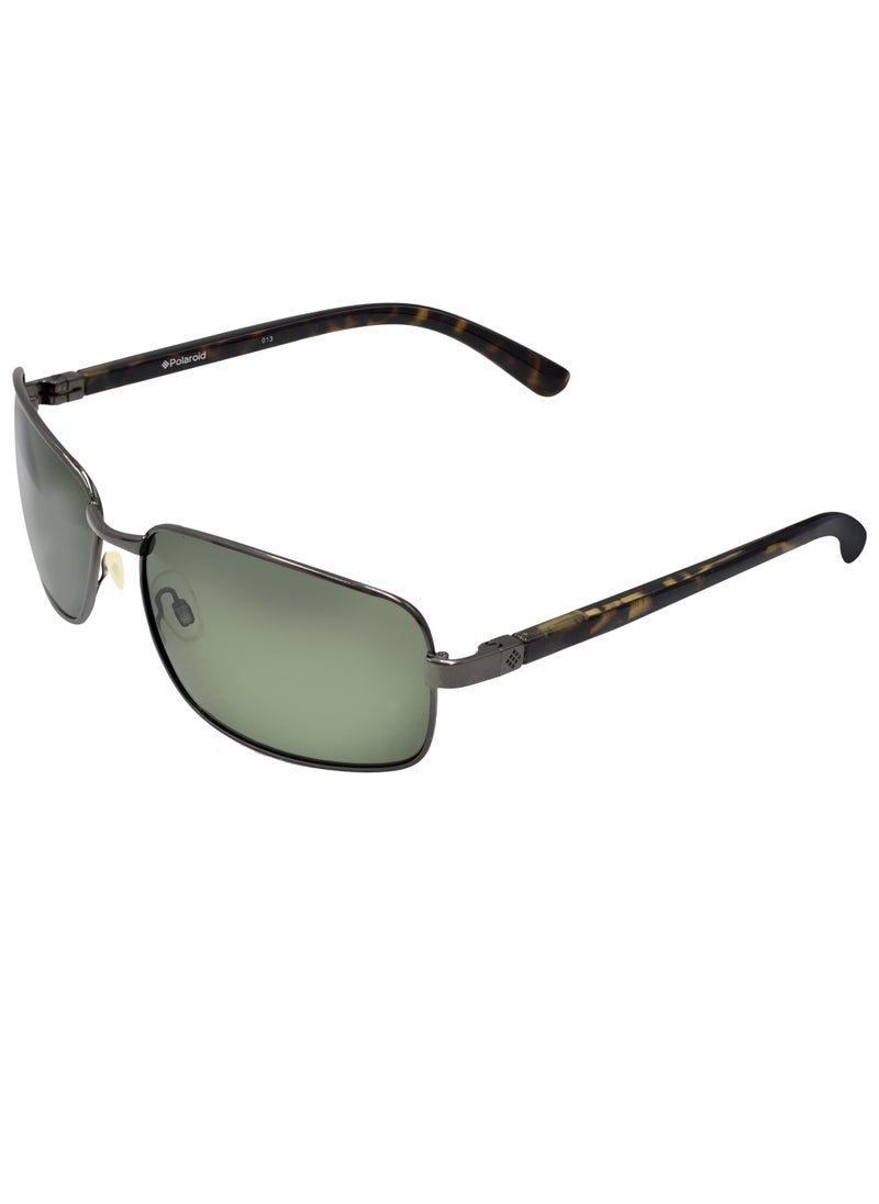 POLAROID P4107D DK GUN JAP DMI PRG 4 green with polarized sunglass