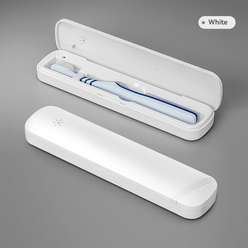 ZL-34L Portable Toothbrush Steriliser UV Toothbrush Steriliser Box Toothbrush Degerminator Steriliser Battery Powered Intelligent Toothbrush Steriliser UVC LED+UVA LED Germicidal Lamps Ships Without Battery - Image 2