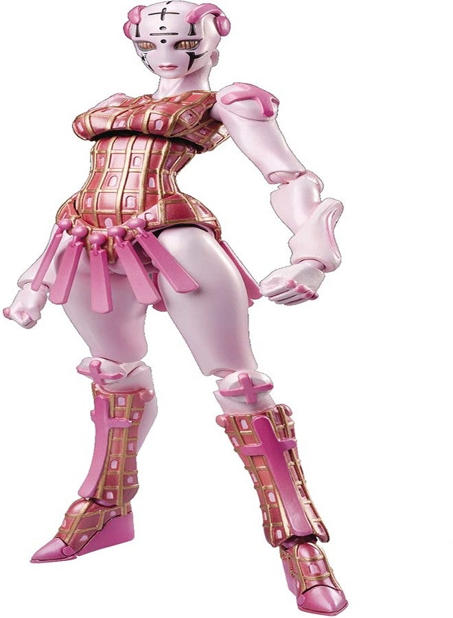 MediCos JoJo’s Bizarre Adventure Part 5: Chozo Kado Spice Girl Super Action Statue Figure, Multicolor - Image 1