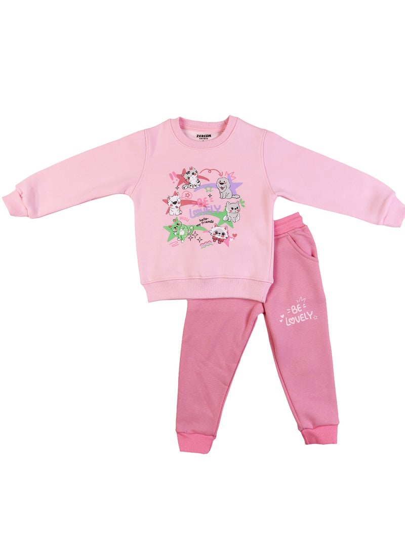 Zercon Winter Pajama Set for Girls  2224 - Image 1