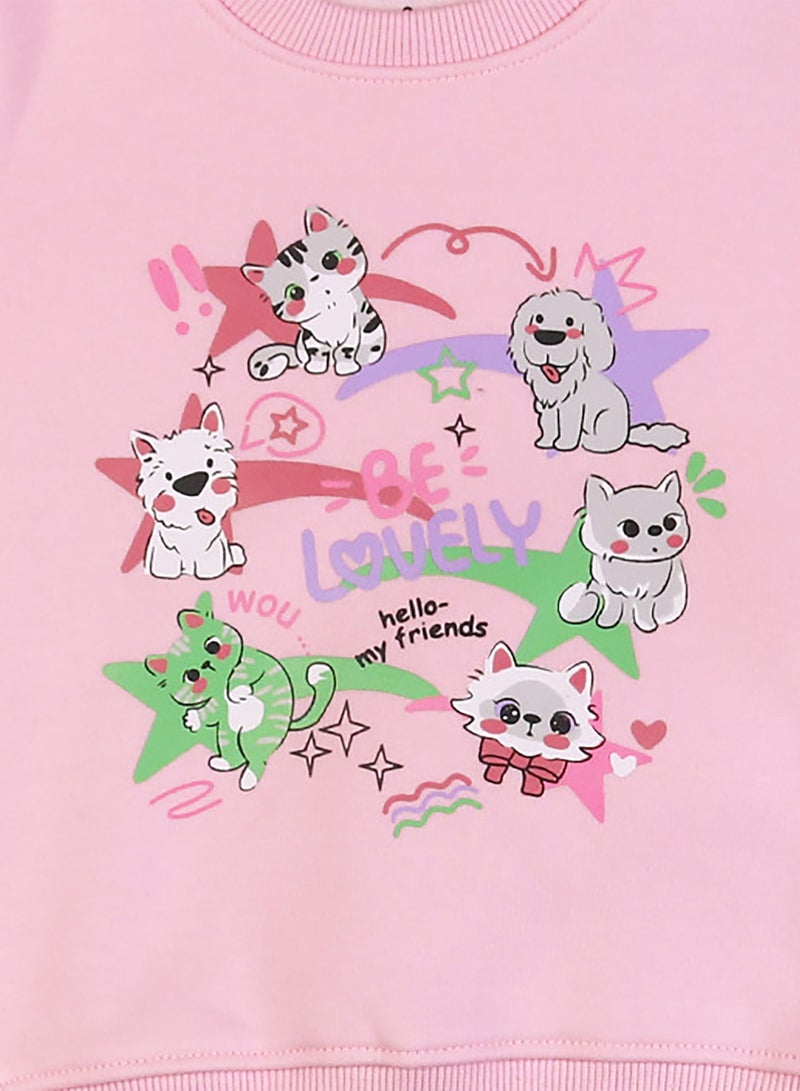 Zercon Winter Pajama Set for Girls  2224 - Image 2