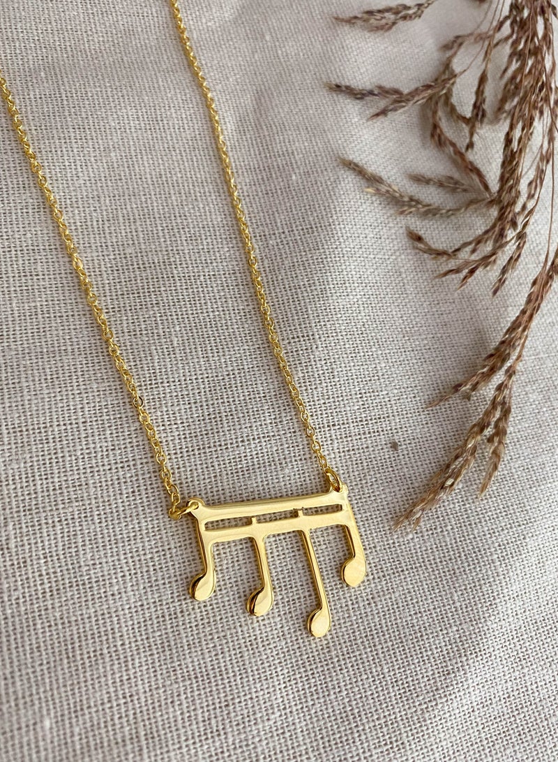 Trendella Musical notes Necklace - Image 2