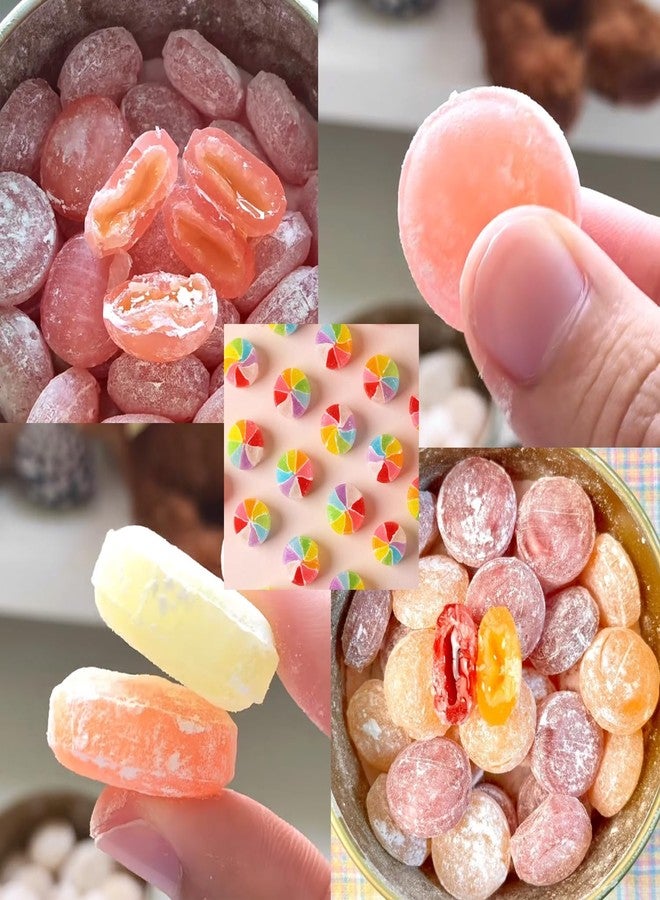 YIMINGMOLD قوالب سيليكون دائرية من YIMINGMOLD، قطعتان، قالب عمودي بنكهة النعناع للحلوى الصلبة والكراميل - Image 5