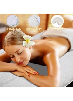 Oudain Fleece Massage Table Pad Set, 76 X 34 Inch Soft And Comfortable Massage Bed Pads, Thick Massage Table Pads Set Includes Pad And Face Rest Cover For Spa, Beauty Salon  - Image 5