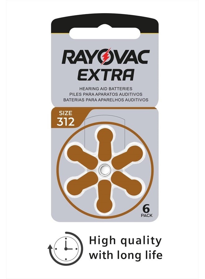 Rayovac Extra Advanced, size 312 Hearing Aid Battery (pack 60 pcs)  - Image 3