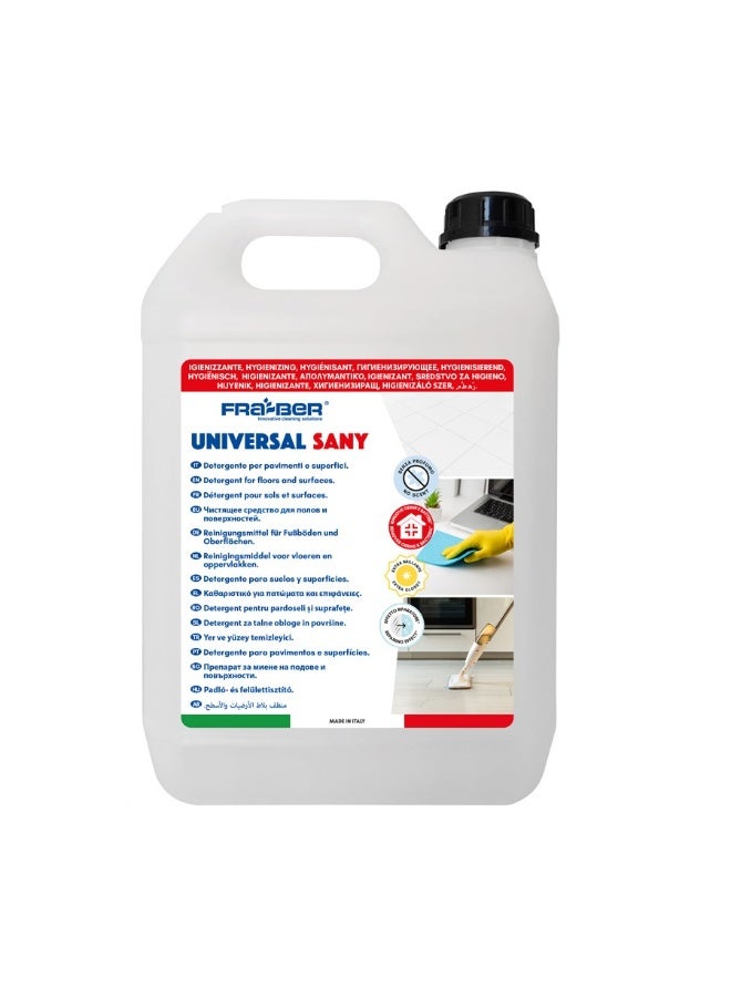 FRA-BER Faber UNIVERSAL SANY – Surface & Floor Cleaner and Disinfectant – 4.5 L - Image 1