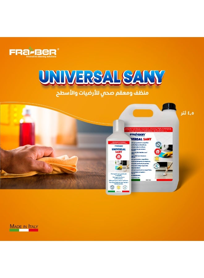 FRA-BER Faber UNIVERSAL SANY – Surface & Floor Cleaner and Disinfectant – 4.5 L - Image 2