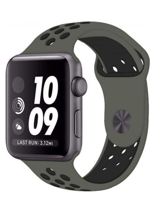 Replacement Strap Watchband For Apple Watch Series 5/6/7 42/44/45mm Grey