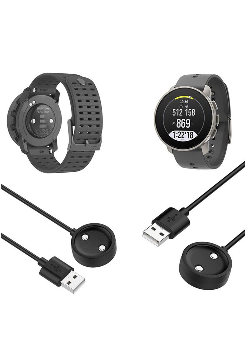 Magnetic USB Cable Faster Transfer Speed Charging Charger Cord for Suunto 9 Peak Pro Smartwatch - Image 4