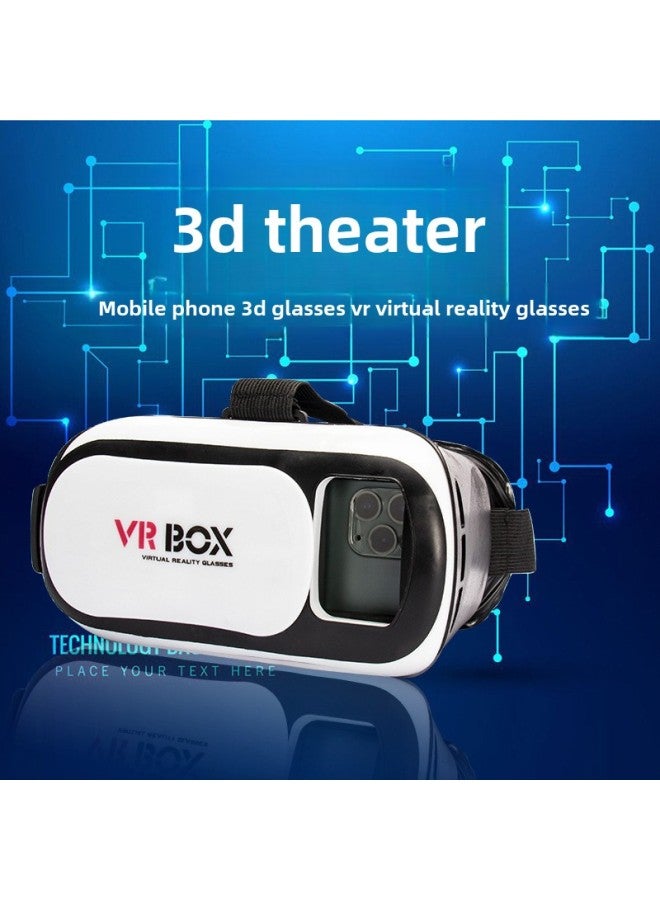 VR BOX2 Generation VR Blu-Ray Virtual 3d Glasses Smart Glasses Gift Manufacturers Spot A Generation Of Hair-Color:VR Box 2 Generation  - Image 2