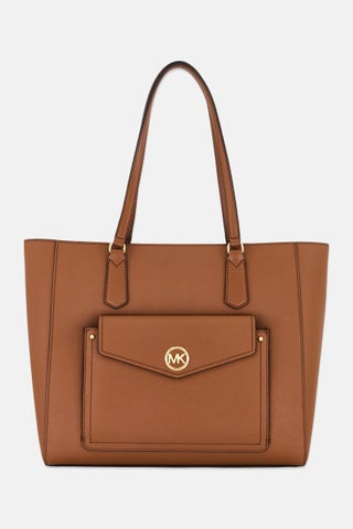 Women Hardware Logo Tote Bag 30 H x 35 L x 14 W cm, Brown - pzsku/Z0A9A726AE662D898B4A8Z/45/1747232946/ee010279-2639-483e-ad06-9c78caaae00f