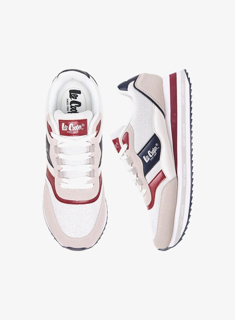 Lee Cooper Women's Logo Print Lace-Up Sneakers - Image 3