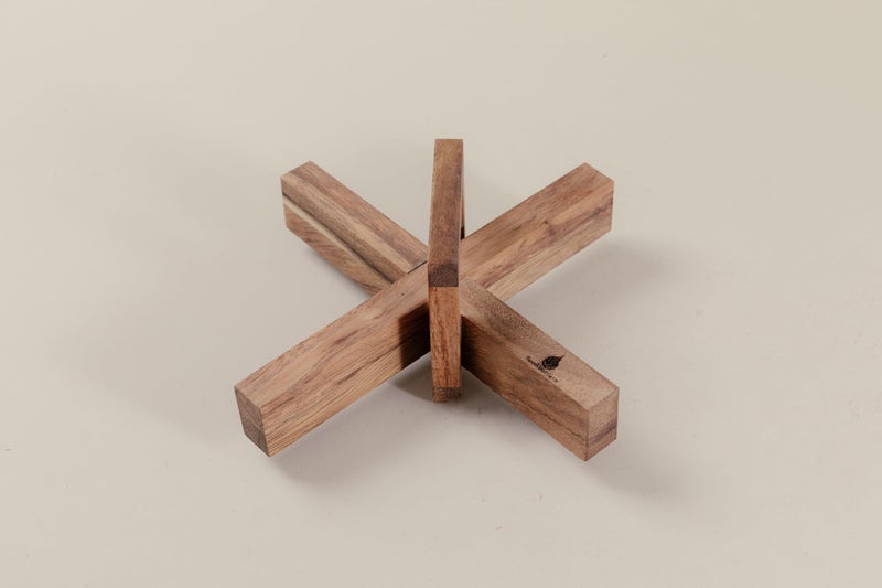 SiamMandalay X Cross Disentanglement Puzzle Wooden Brain Teasers for Adults Logic Games Gift Puzzle and Mind Teasers The Cross Out Tricky Games Wood IQ Puzzles Trick Lock - Image 2