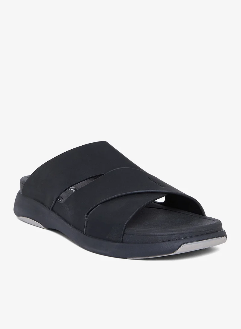 Geoomnii Comfort Arabic Sandals for Men – Classic Slip-On Open Toe Sandals with Cushioned Footbed for Daily Wear