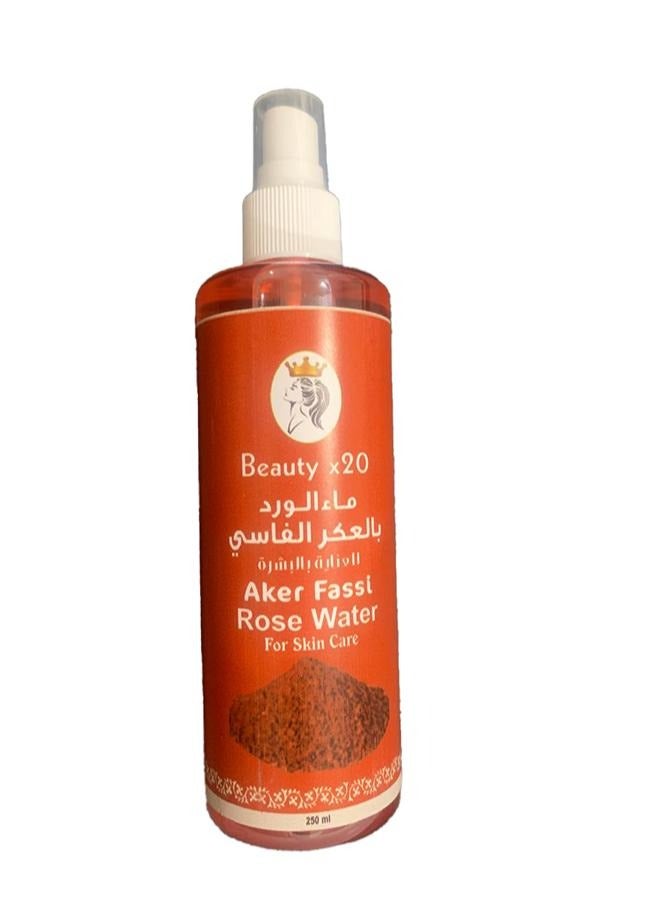Generic BEAUTY AKER FASSI Rose Water 250ml 