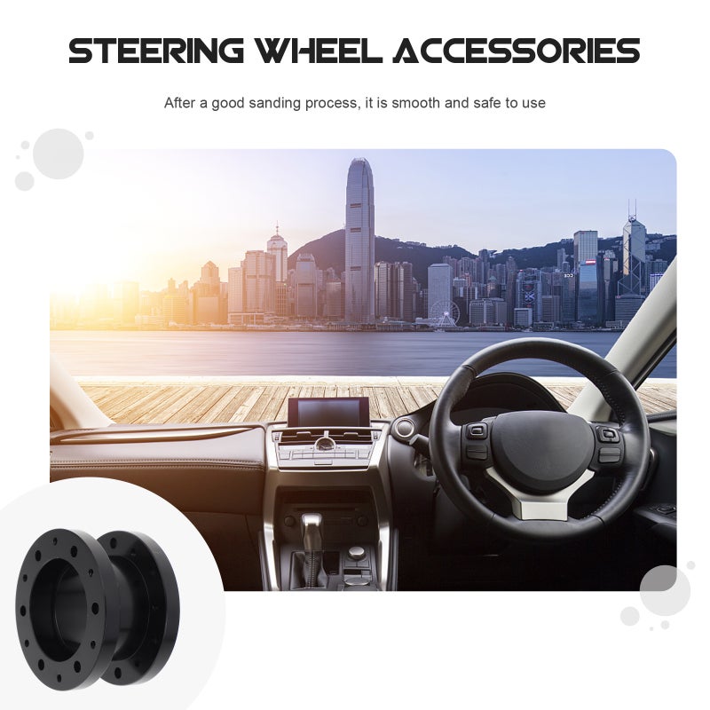 🚗 مباعد عجلات لتعزيز التحكم بتصميم مريح من سبيكة الألمنيوم المتينة - Image 4