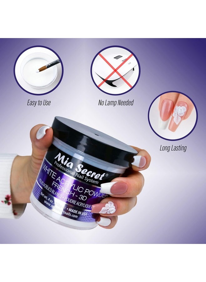 MIA SECRET Mia Secret White Acrylic Powder (2oz)  - Image 5