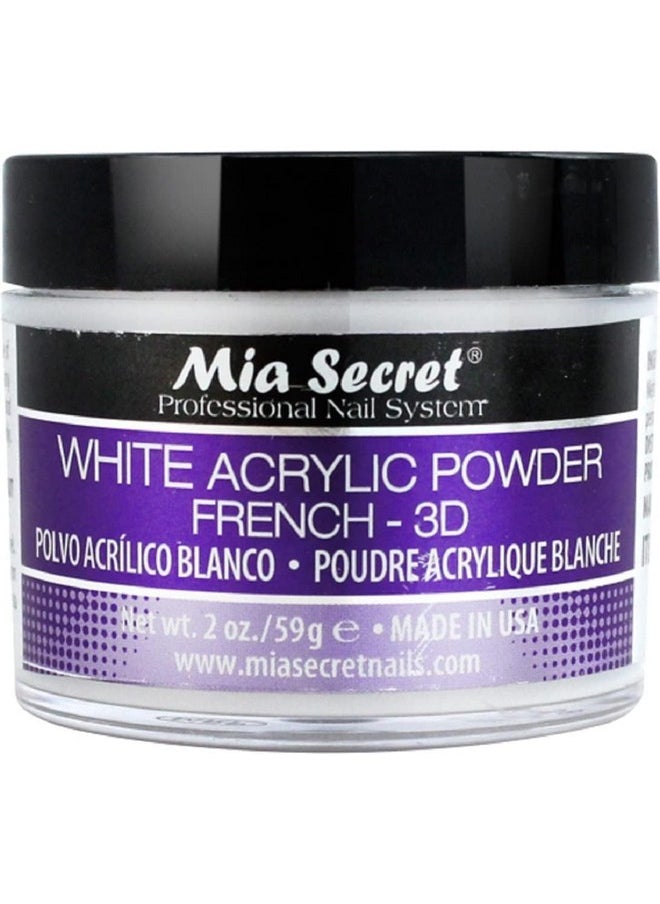MIA SECRET Mia Secret White Acrylic Powder (2oz)  - Image 2
