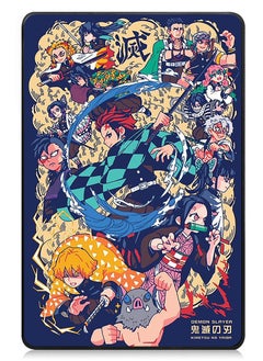Theodor Protective Flip Case For Oppo Pad Air 2 With Trifold Stand Auto Wake Sleep Shockproof Cover Anime Demon Slayer  - Image 1
