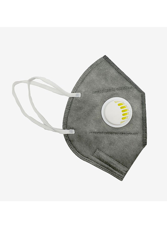 NIBEMINENT 10-Piece KN95 Face Masks Grey 12cm  - Image 2