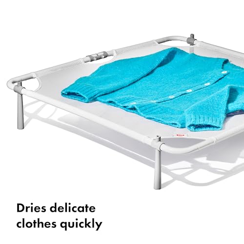 OXO Good Grips Folding Sweater Dryer, White, 26" sq. x 4-1/2" h - Image 3