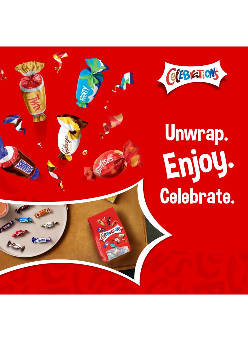 Mars Celebrations Chocolate, Your Favorite Chocolate Candy Mix 196g - Image 5