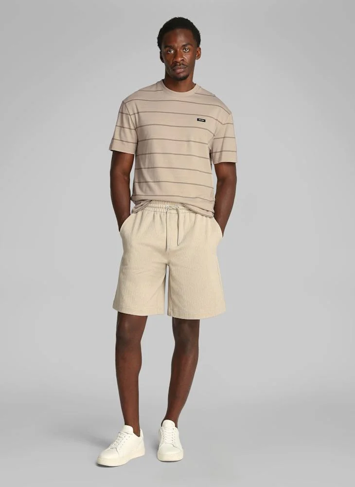 كالفن كلاين Cotton Comfort Stripe T-Shirt