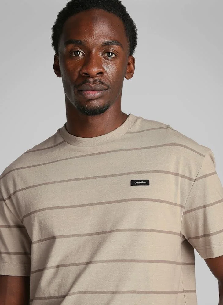 كالفن كلاين Cotton Comfort Stripe T-Shirt