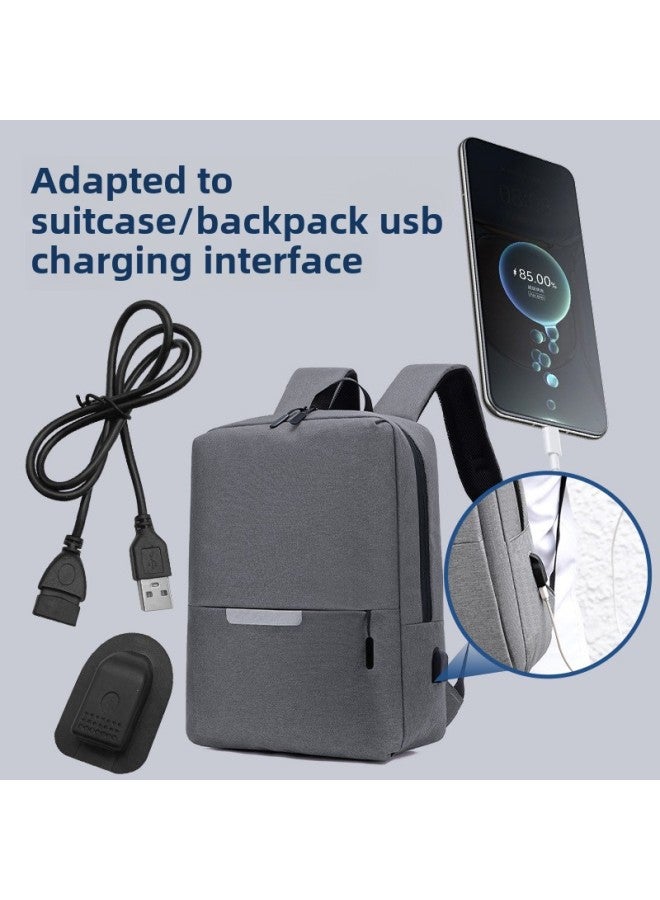 Backpack Usb Charging Cable Bag Android Data Cable Luggage External Usb Charging Cable Interface Accessories-Color:Model-jp-033 (ordinary Fast Charging Type)  - Image 5