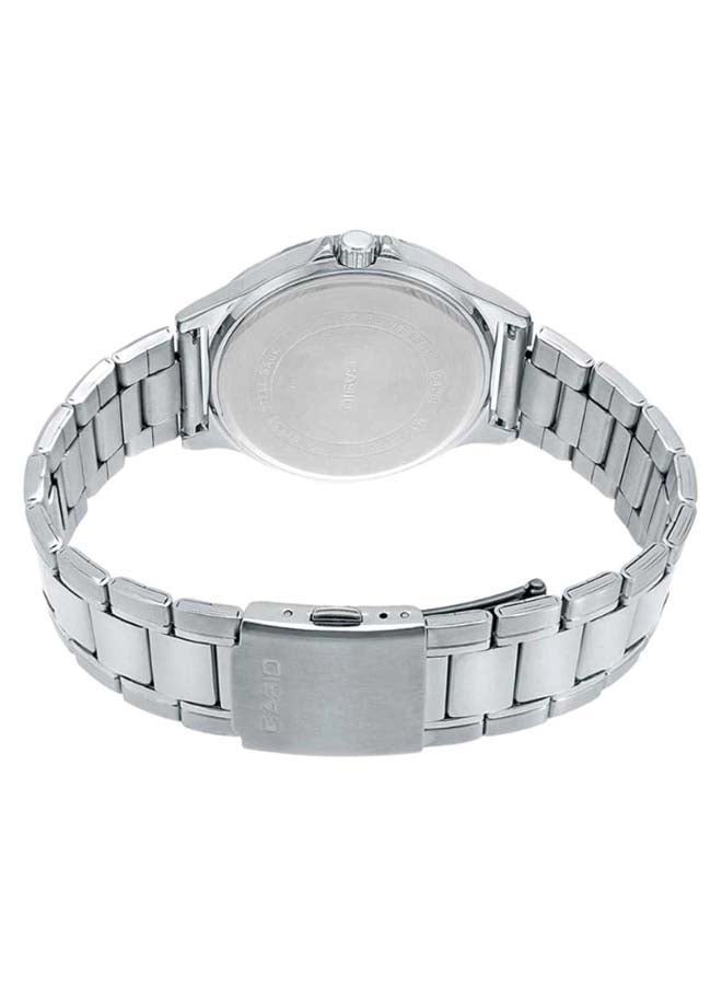 CASIO Men Enticer Analog Watch Mtp-V300d-7Audf - 47 mm - Silver - Image 3
