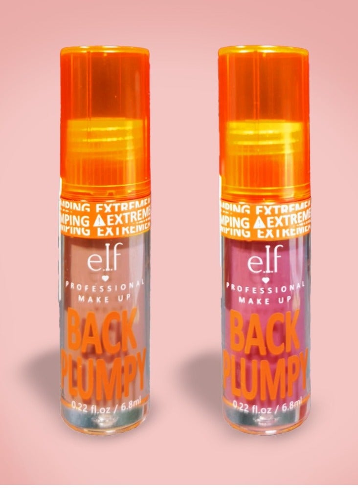 إلف روج ملمع الشفاه الممتلئ من باك بلامبي قطعتين - Image 1