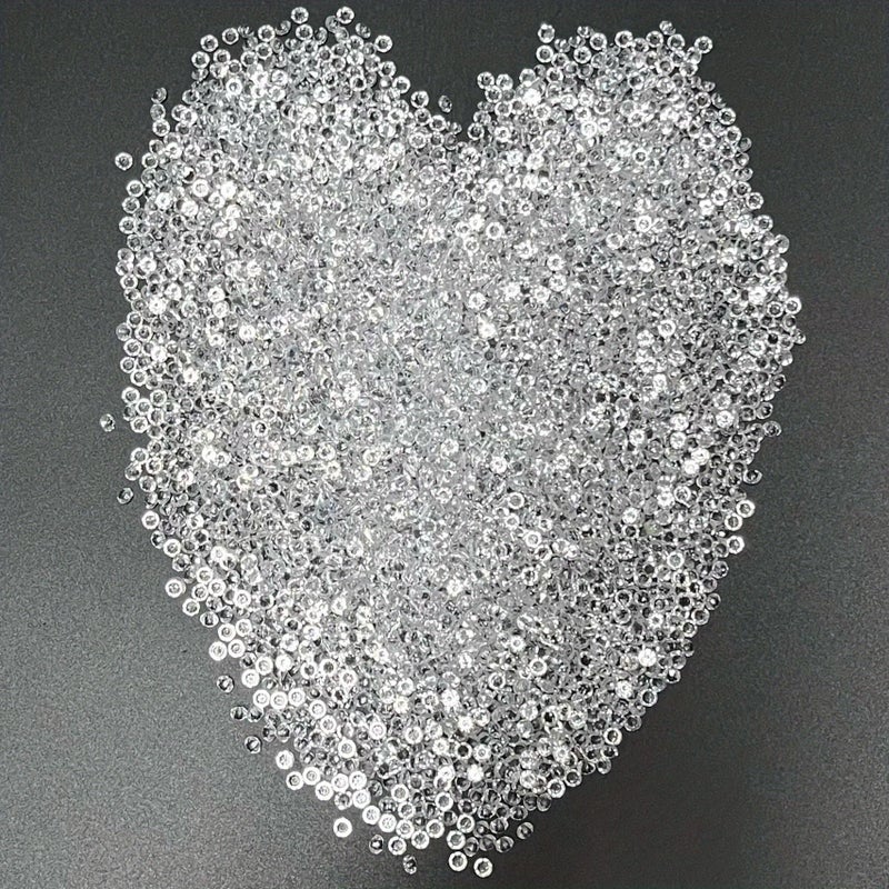 Purple Crystal Vase Filling 6000pcs 3mm Plastic Diamond Beads for Wedding Birthday Home Decor - Image 3