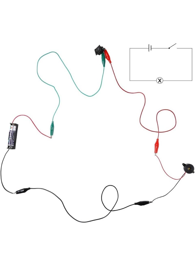 السيد باندا مجموعة محرك الدائرة الكهربائية للاطفال، مجموعة محرك تيار مستمر لمشروع علوم العلوم والتكنولوجيا والهندسة والرياضيات والتكنولوجيا والهندسة والرياضيات والتكنولوجيا والهندسة والرياضيات - Image 3
