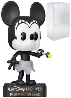 POP Disney Archives: Disney: Minnie Mouse - Plane Crazy Minnie (1928) Funko Vinyl Figure (Bundled with Compatible Box Protector Case), Multicolored, 3.75 inches - pzsku/Z0A9BA5ABD55E146A3372Z/45/_/1686134307/748d8fb5-d625-40fc-94a1-d870056965c7