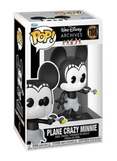 POP Disney Archives: Disney: Minnie Mouse - Plane Crazy Minnie (1928) Funko Vinyl Figure (Bundled with Compatible Box Protector Case), Multicolored, 3.75 inches - pzsku/Z0A9BA5ABD55E146A3372Z/45/_/1686134314/bbf56f89-eea9-4c1c-b560-c0d1299a3a67