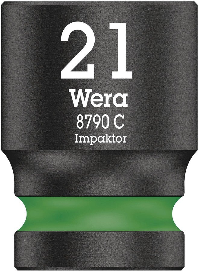 ويرا مفتاح ربط Wera 05004578001 8790 C Impaktor بمقبس ½ بوصة، 21 × 38 مم - Image 1