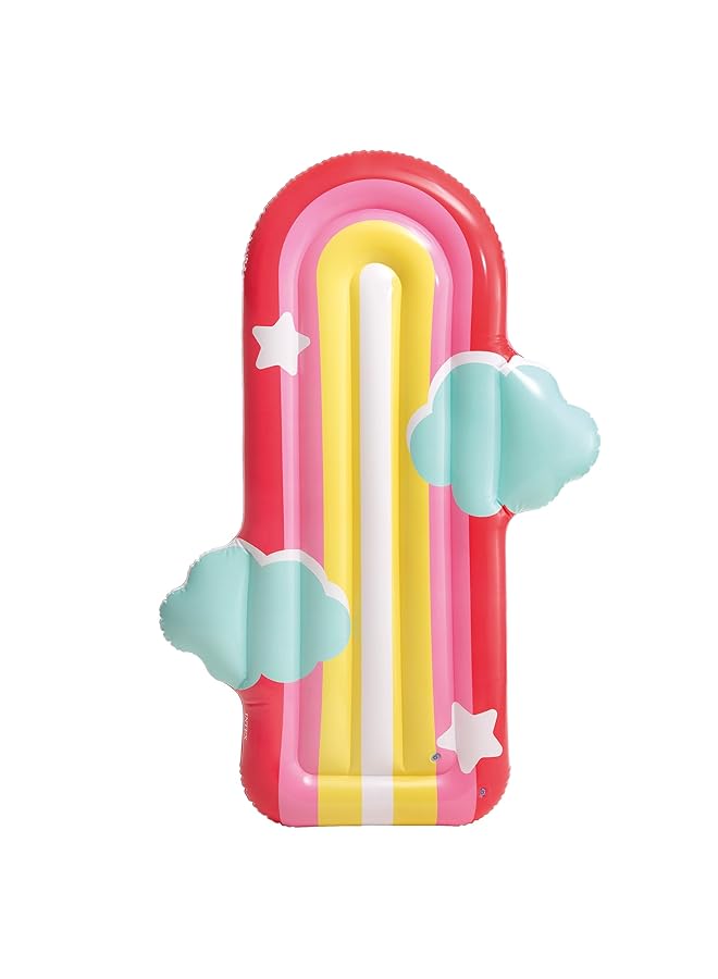 INTEX Rainbow Cloud Float Inflated Size: 1.75M X 1.17Mx X 20Cm (58729Eu) - Image 1