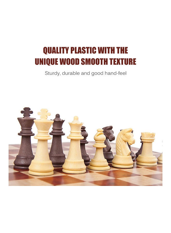 Loquat 2-in-1 Magnetic Chess And Checkers Set - Image 2