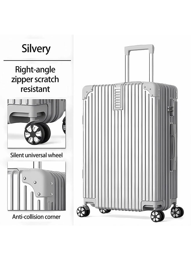 Favarey Luggage Set, 3-piece (20/24/28)" Suitcases with Universal Wheels PC+ABS Durable Hardshell Luggage - Image 3