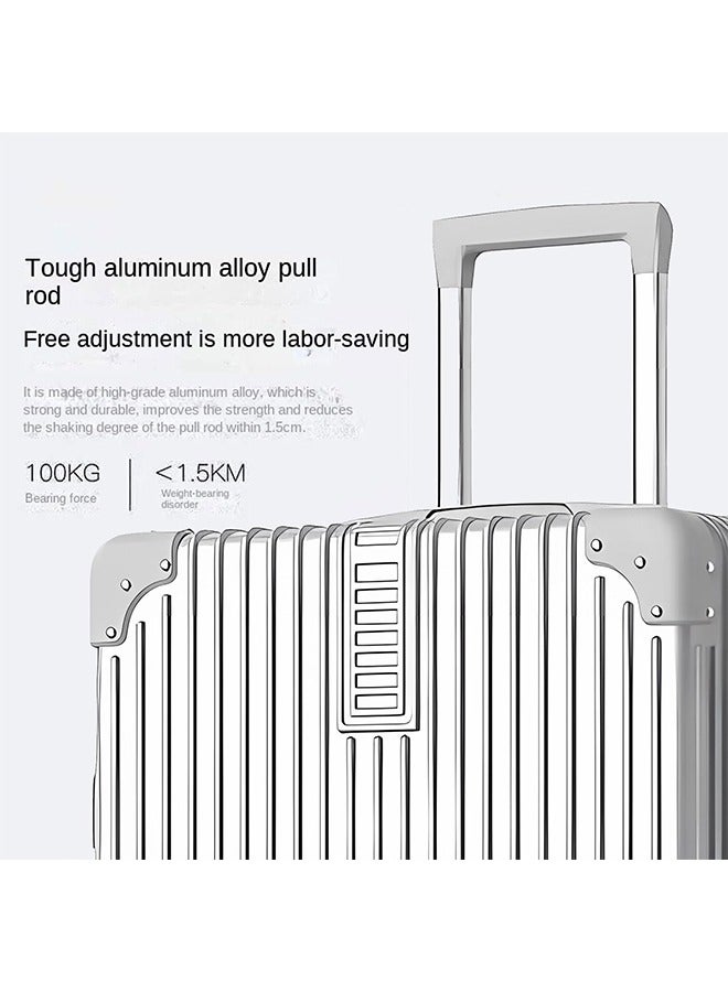 Favarey Luggage Set, 3-piece (20/24/28)" Suitcases with Universal Wheels PC+ABS Durable Hardshell Luggage - Image 4