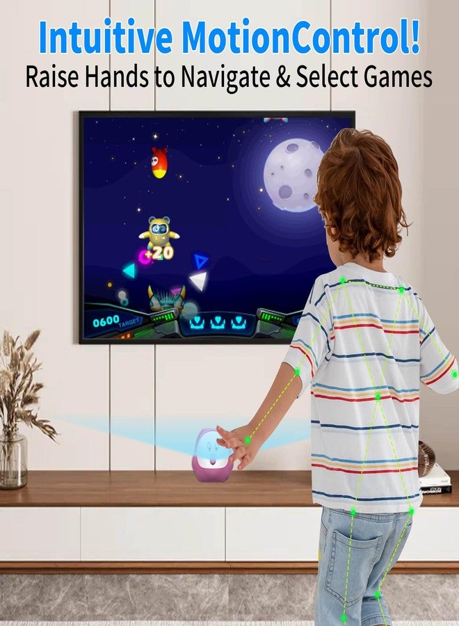 Damcoola AR Motion Sensing TV Game Console, Video Games for 100+ Built-in Games, HDMI Plug and Play, 2 Wireless Controllers, Interactive Gaming for Kids 3 for Children - Image 4